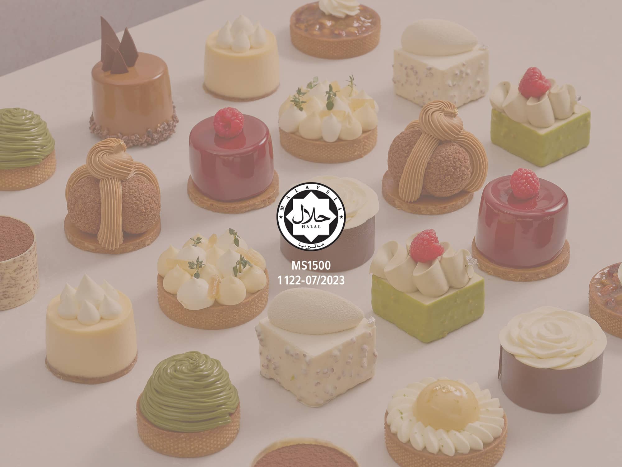 Lachér Patisserie's Cakes Now Halal Certified!