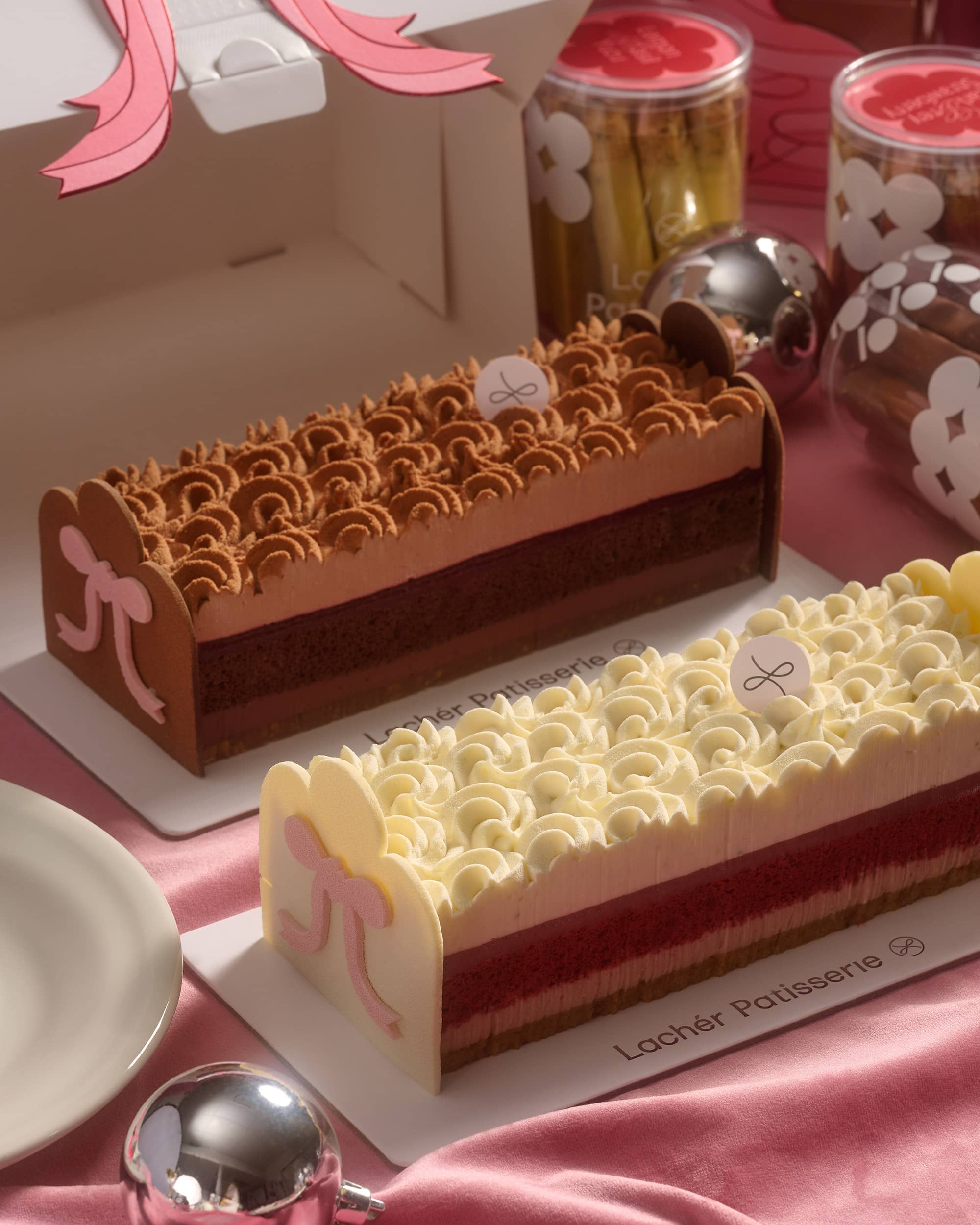 2024 Christmas Log Cake — Sunlit Velvet