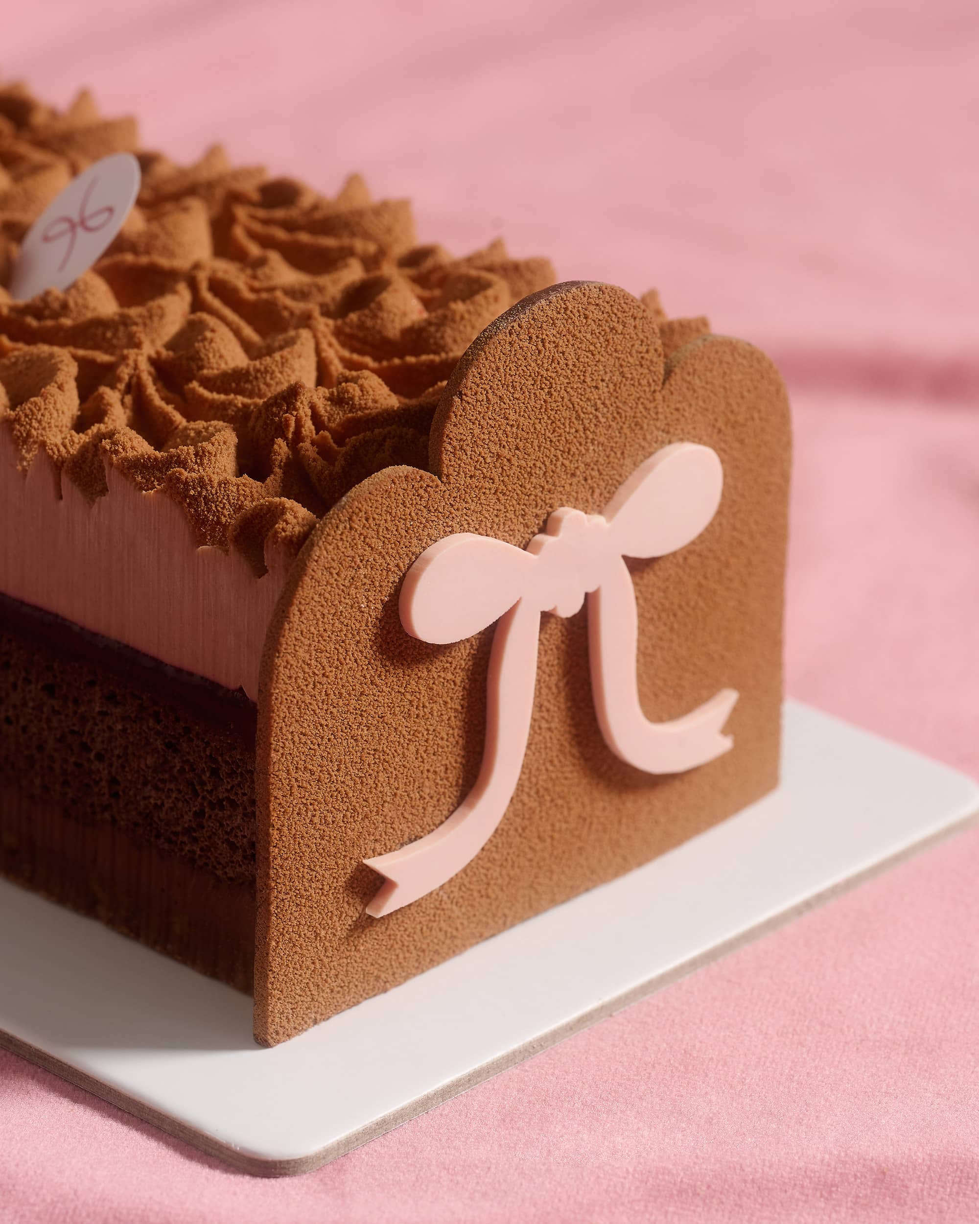 2024 Christmas Log Cake — Midnight Berry