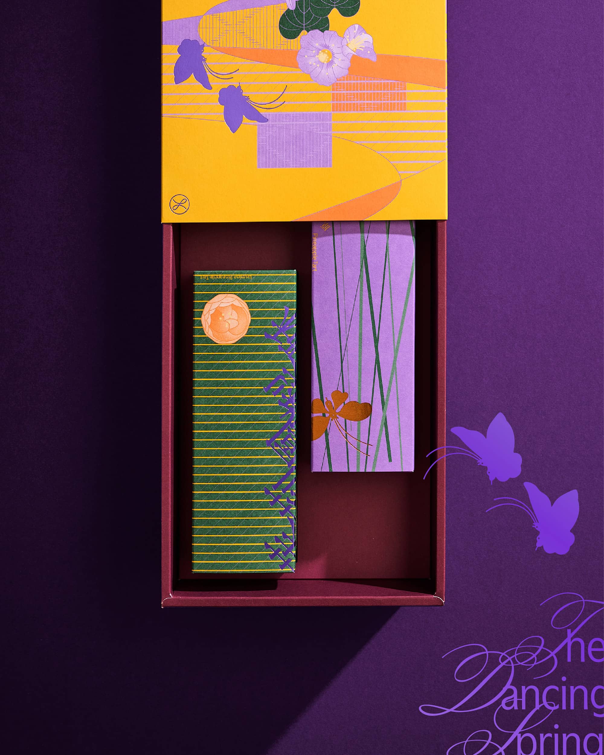 2025 CNY — A Dancing Spring: Pineapple Tarts Set 鳳梨酥禮盒