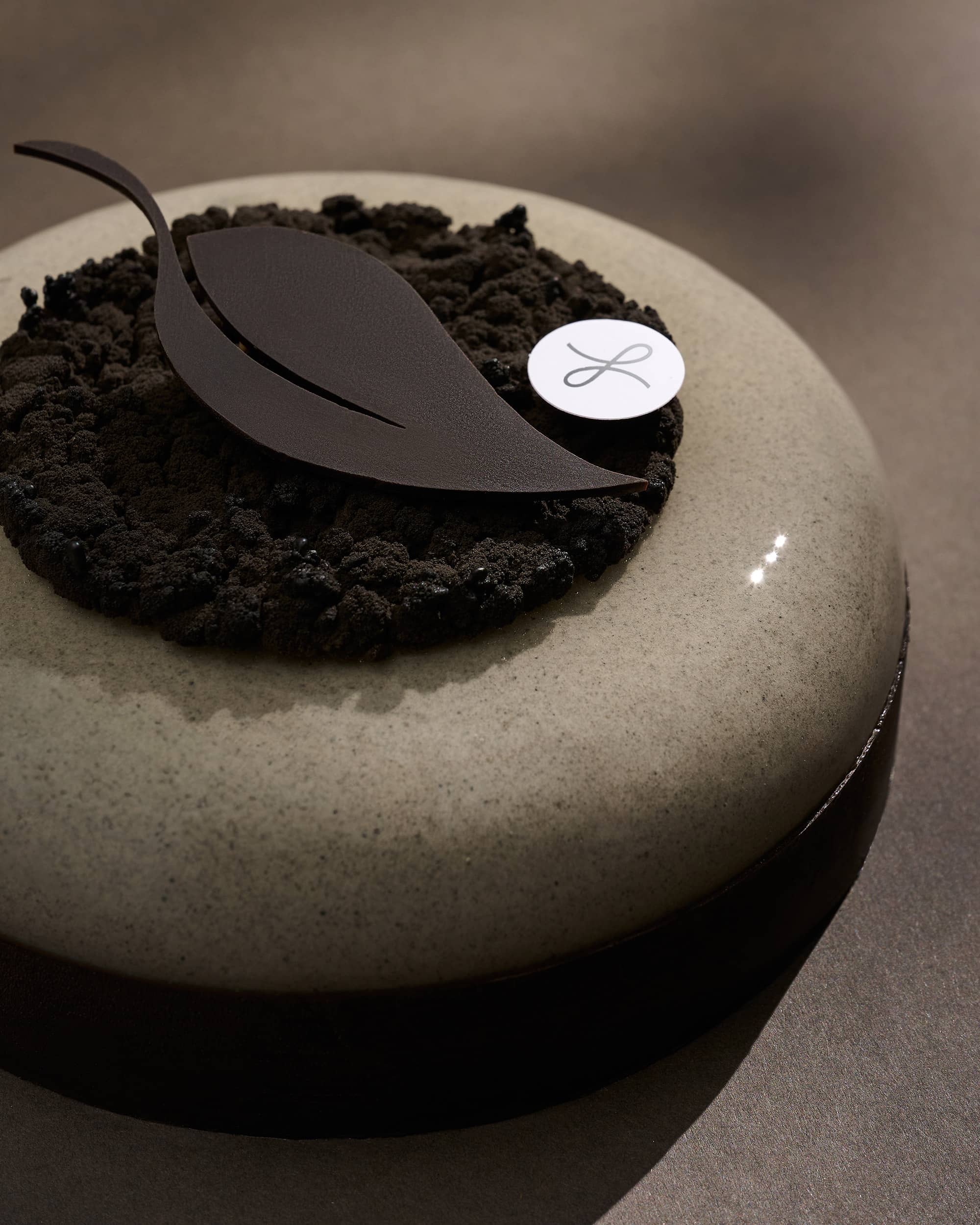 2025 Father’s Day Cake — Hojicha Black Sesame Mandarin