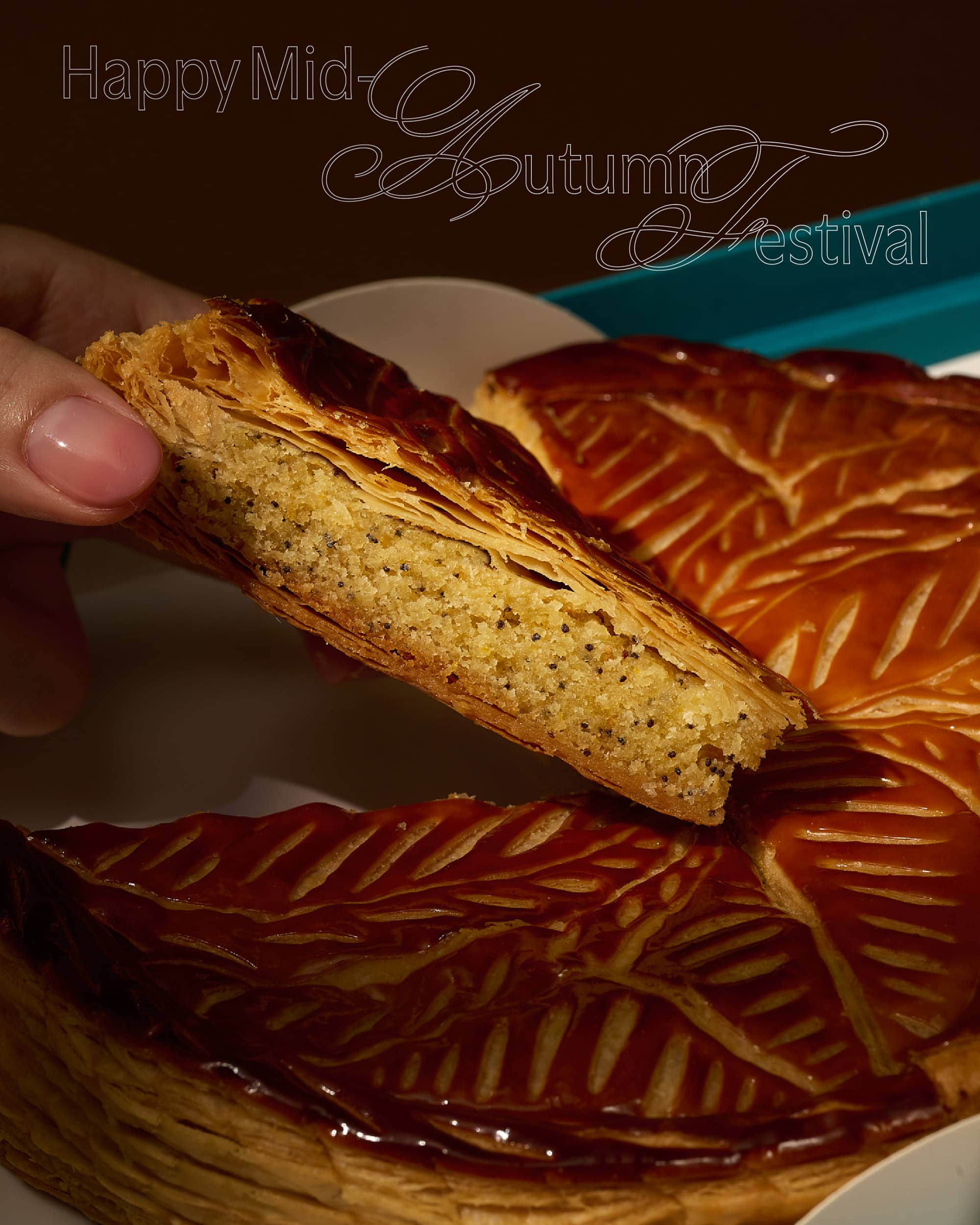 2025 Mid-Autumn King’s Pie — Orange Poppy Seed