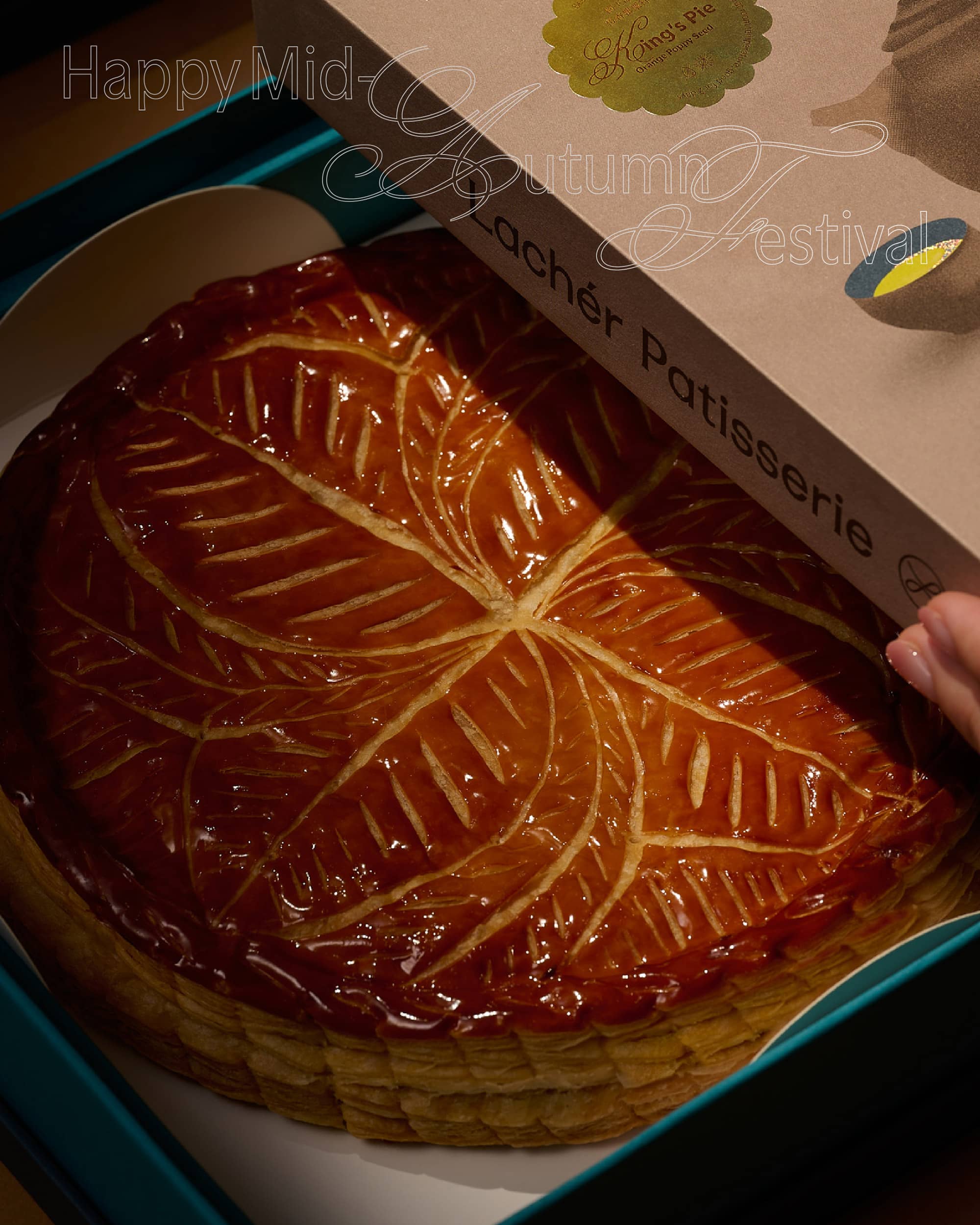 2025 Mid-Autumn King’s Pie — Orange Poppy Seed