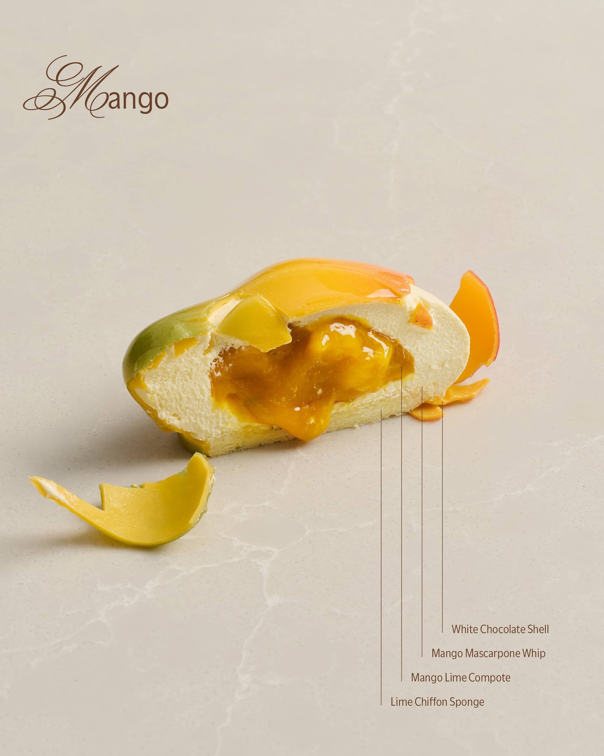 Petit Gateaux Set — Fruits and Nuts Series