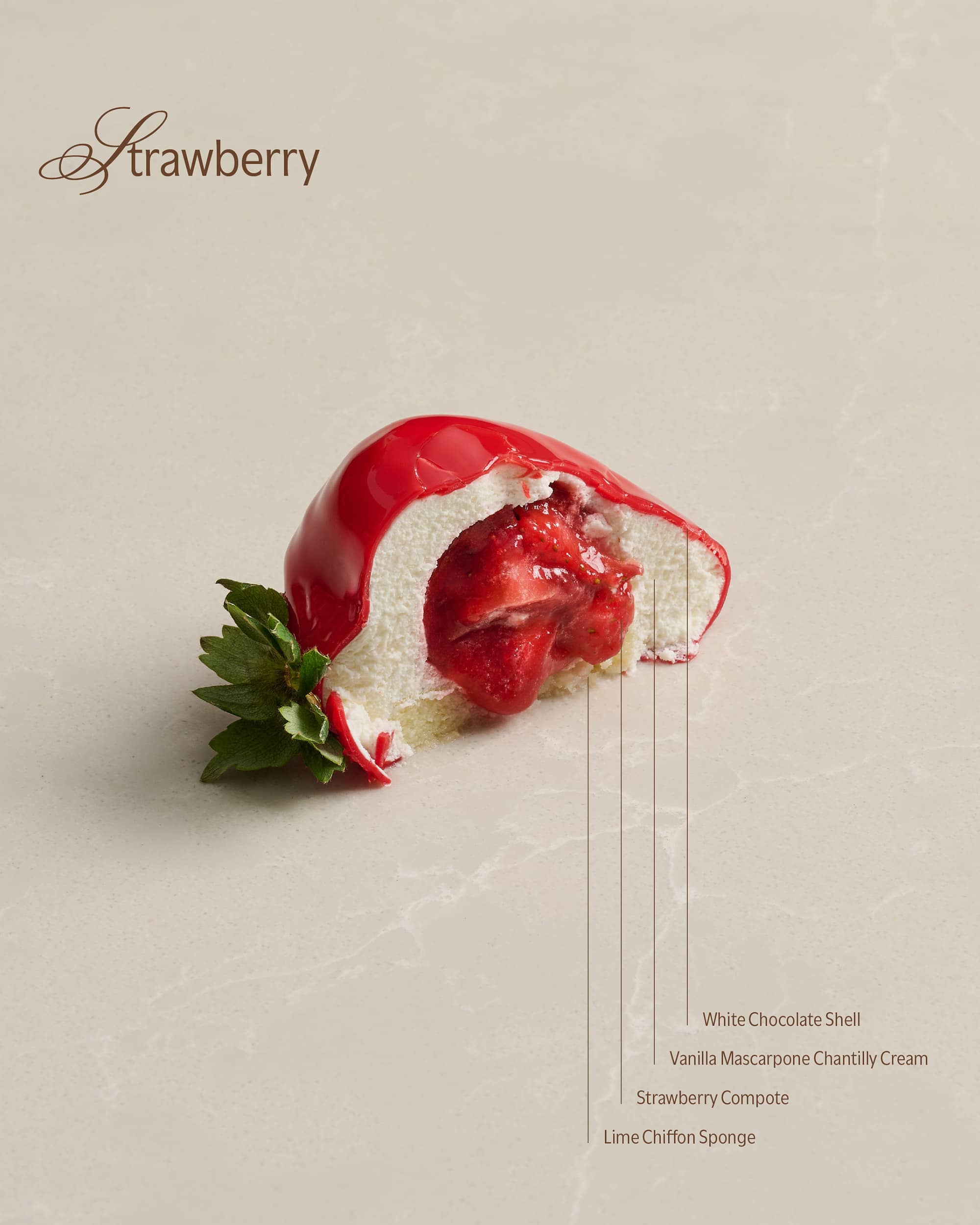 Petit Gateaux Set — Fruits and Nuts Series