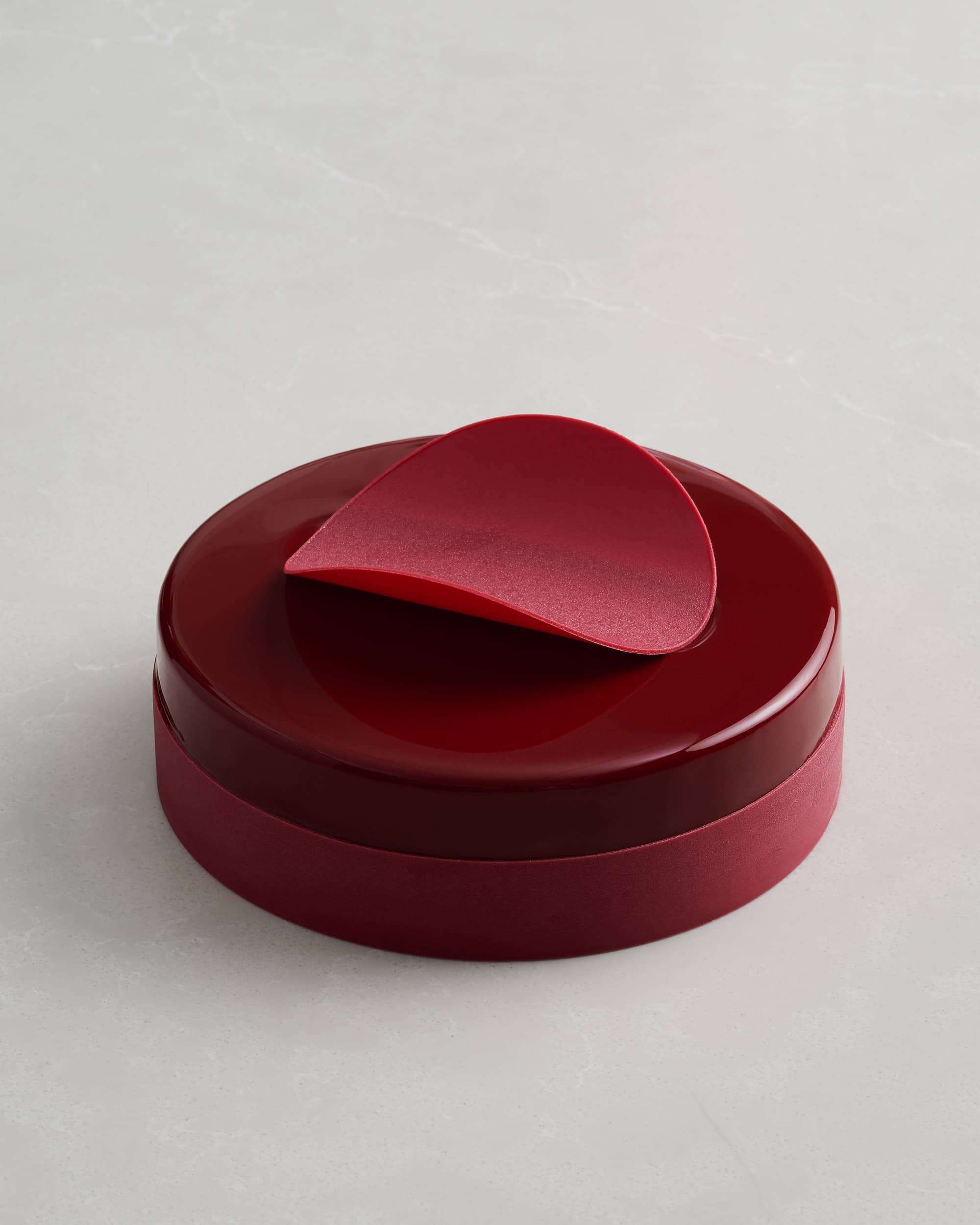 Raspberry Valrhona Jivara Mousse Cake