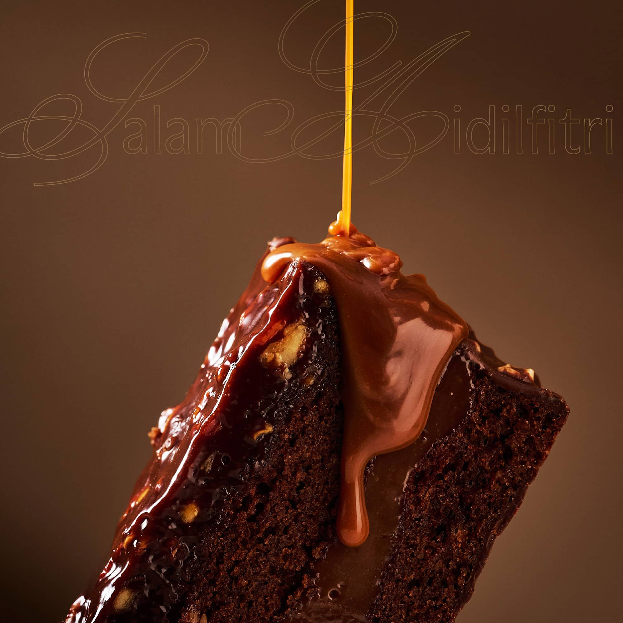 2024 Kek Raya — Valrhona Chocolate Pecan Cake