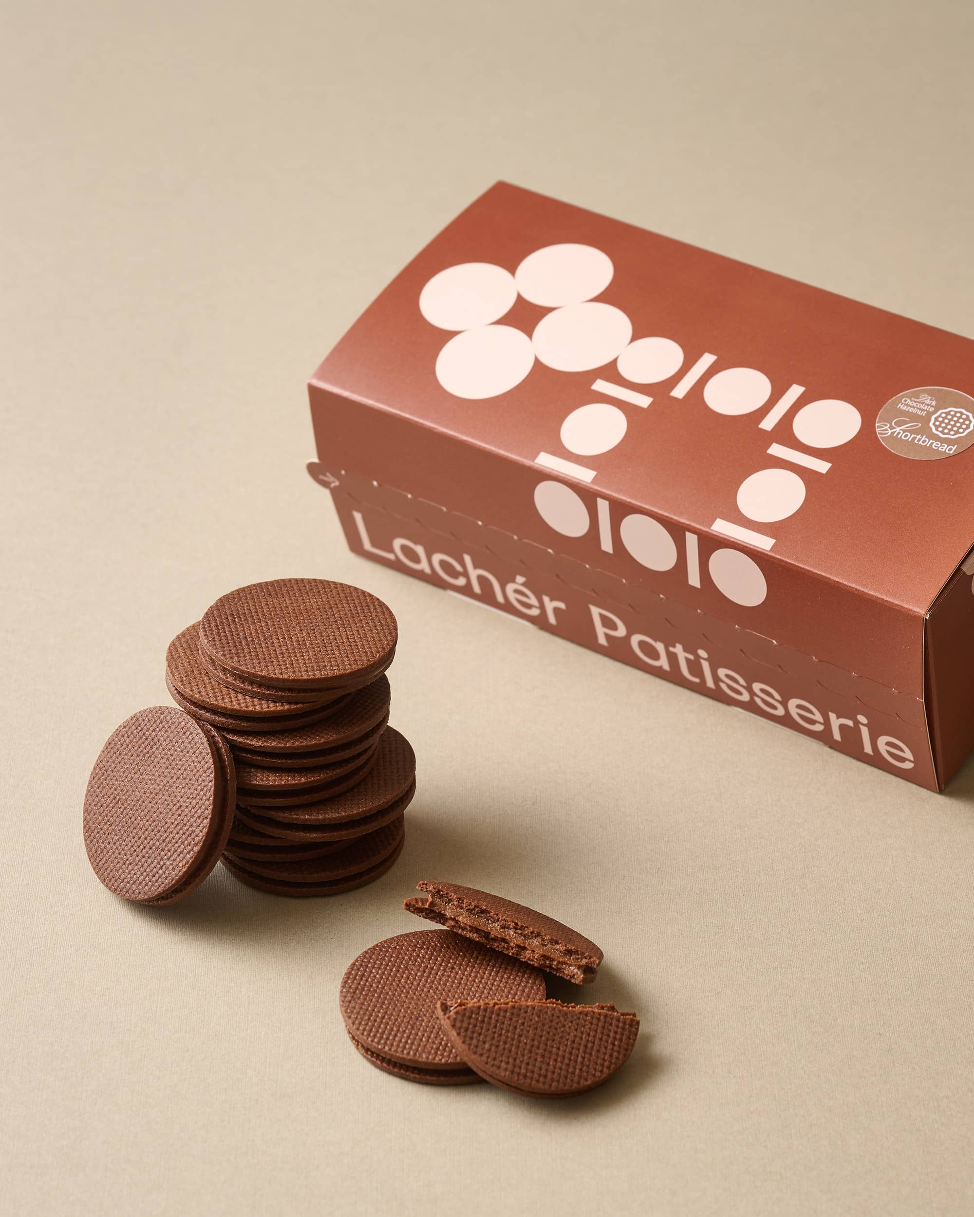 Dark Chocolate Hazelnut Shortbread