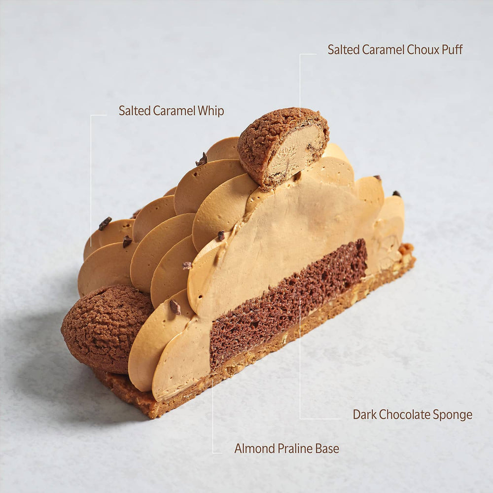 
                
                    Load image into Gallery viewer, Salted Caramel Saint-Honore
                
            