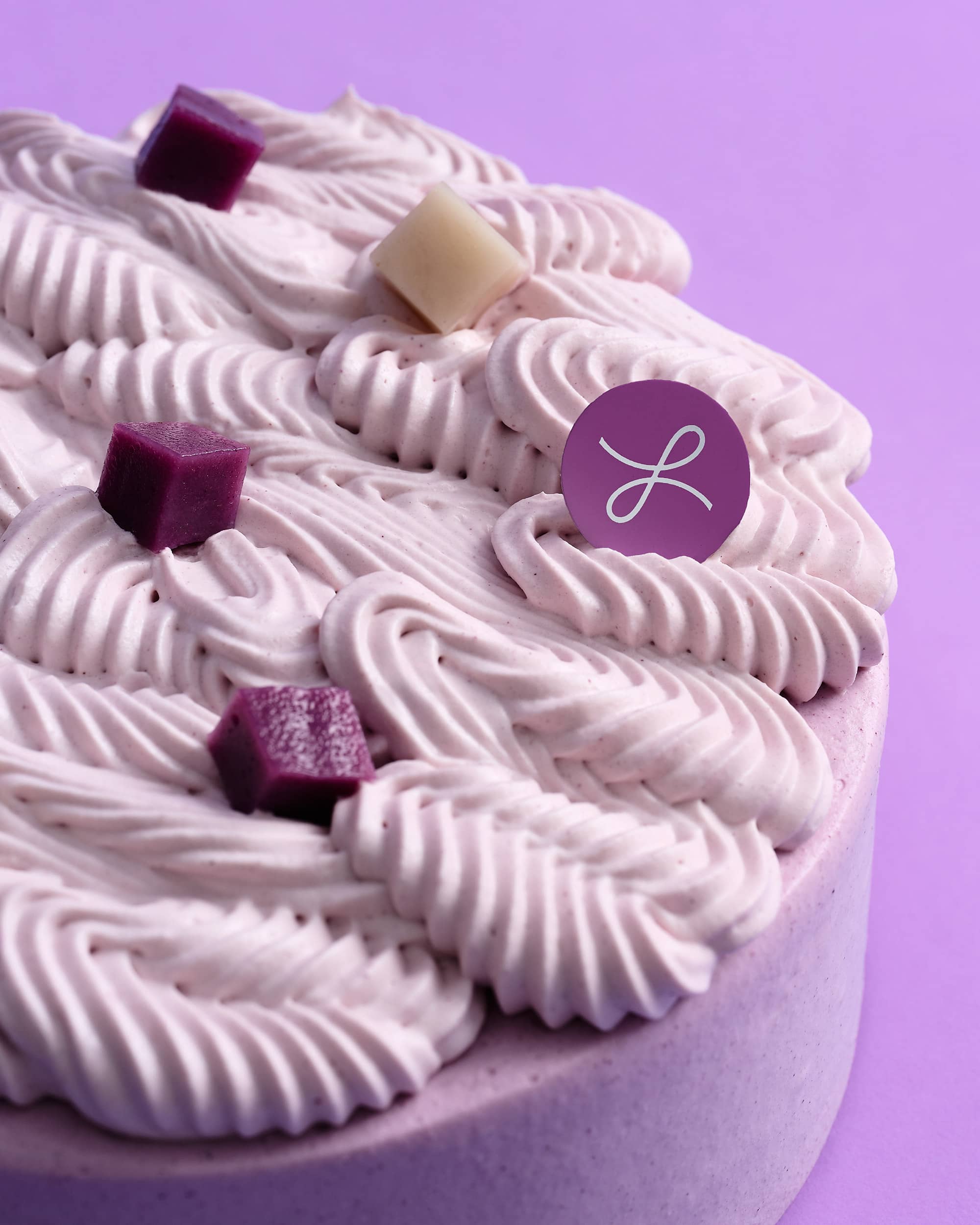Ube Taro Cake