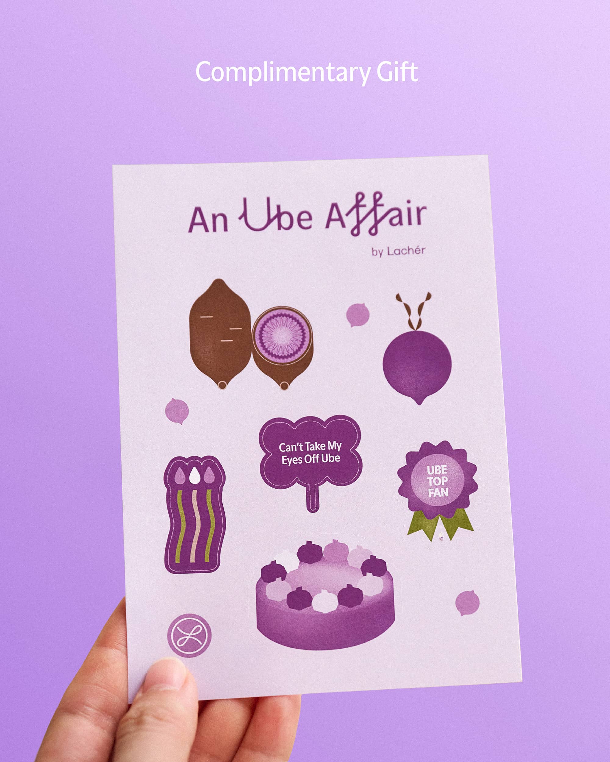 Ube Taro Cake